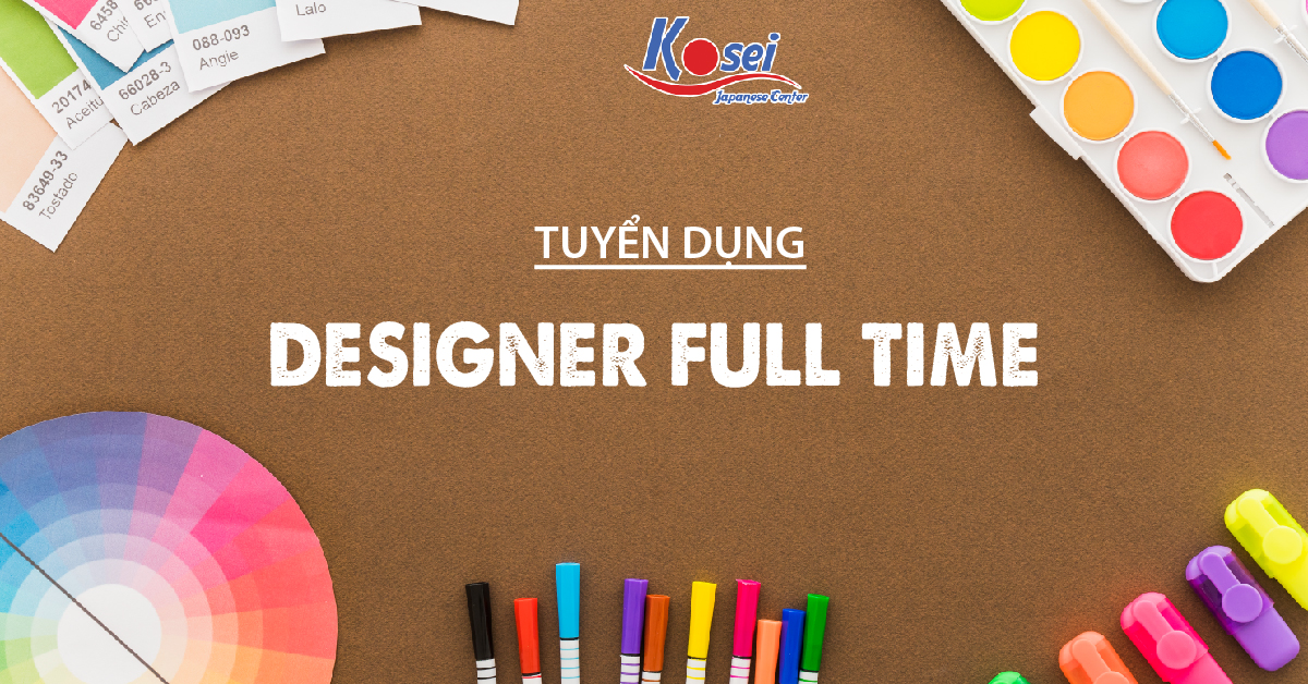 Tuyển dụng nhân viên Designer Full Time